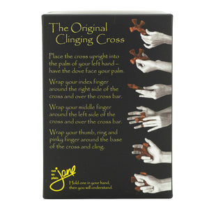 Rose Quartz Clinging Cross ©
