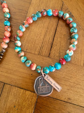 Multi Colored Turquoise Beaded Jewelry Set