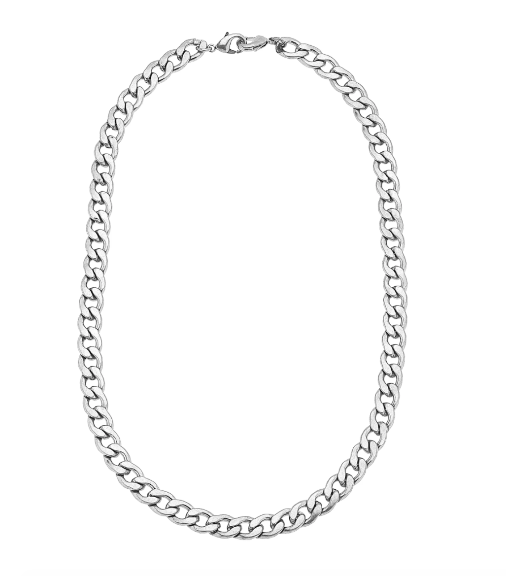 Sterling Silver Curb Chain Necklace – Long's Jewelers